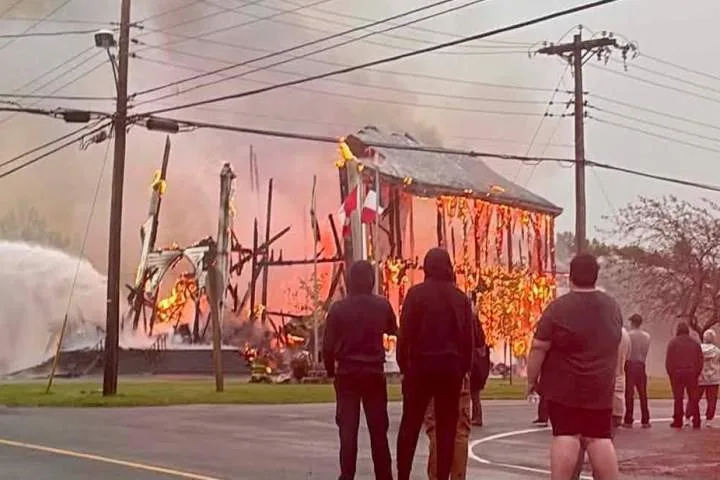 New Brunswick police charge man, 68, with arson after historic church burns