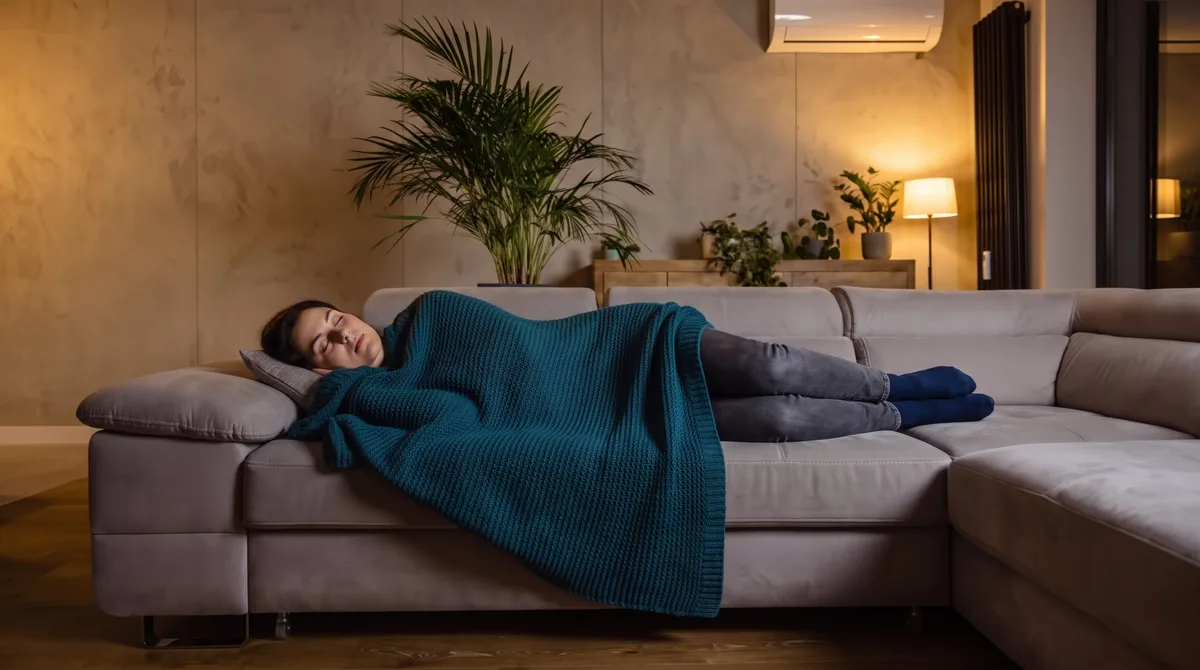 Dormirse en el sofá y desvelarse en la cama: expertos explican por qué ocurre y cómo mejorar el sueño