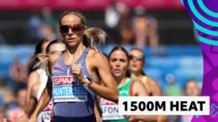 GB's Hunter Bell glides into 1500m final