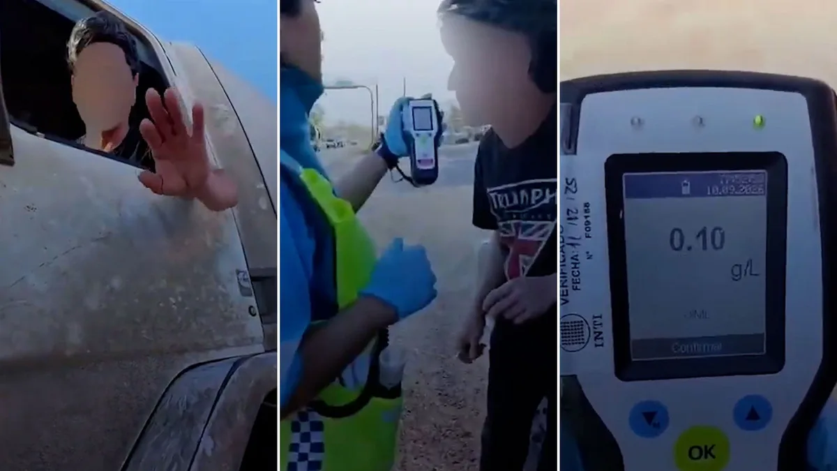 “¿Qué querés que haga?”: detuvieron a un camionero que manejaba sin papeles y dio positivo de alcoholemia