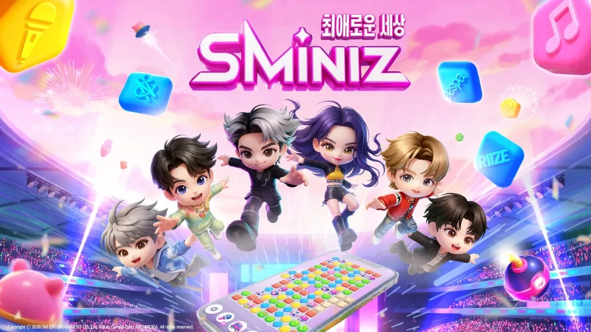 카카오게임즈·SM엔터 합작 ‘슴미니즈’, 출시 9개월 만에 서비스 종료
