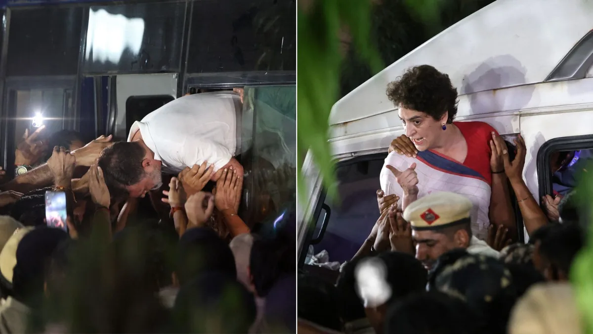 Delhi cops had protest under control, then Gandhis walked into All India Radio