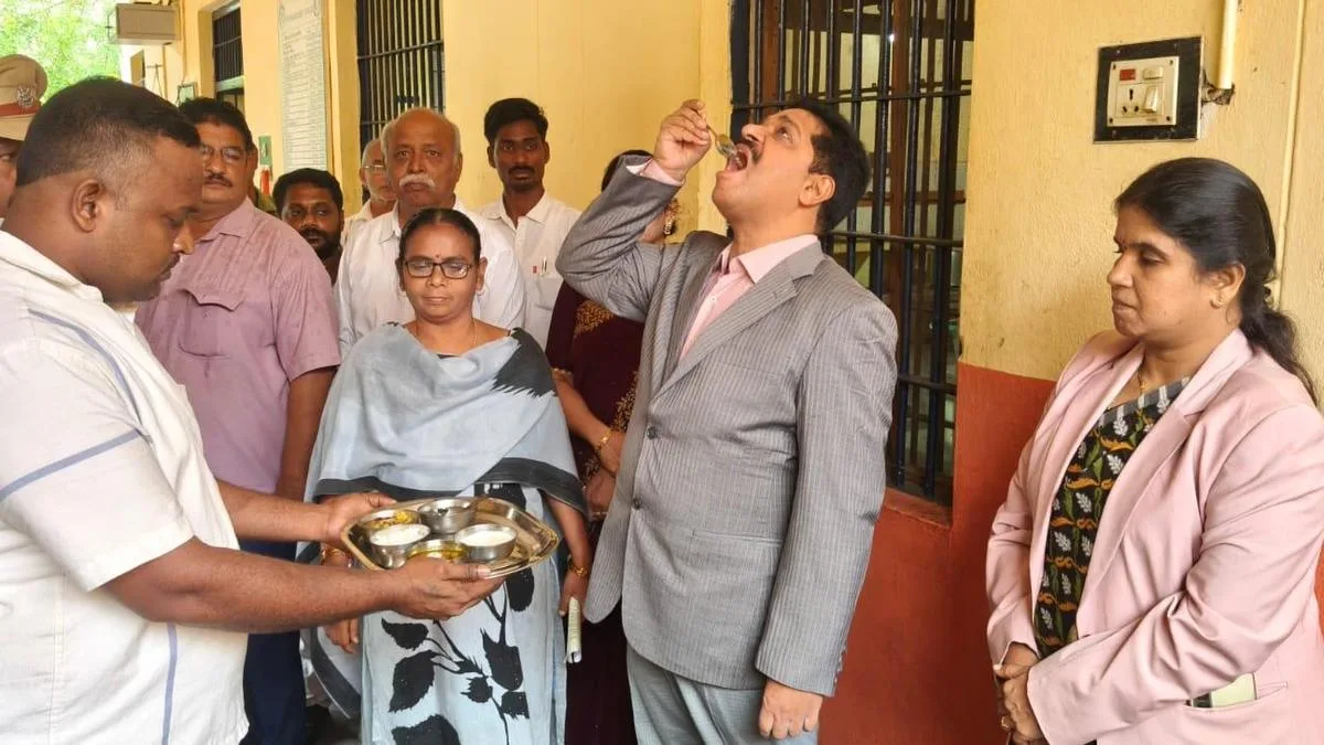 Nellore DLSA Chairman assures free legal counsel for poor prisoners