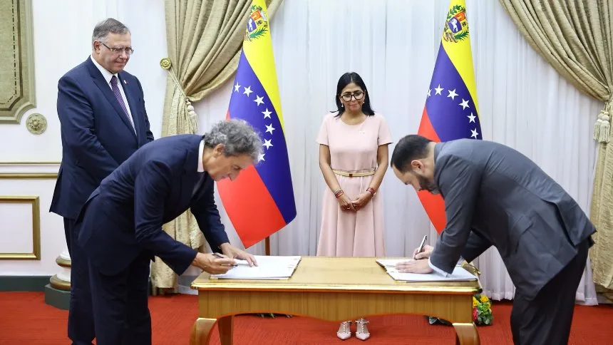 Pdvsa firmó memorando de entendimiento con filial de gigante petrolero francés
