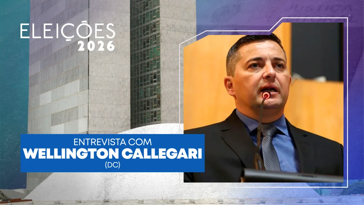 Assista à entrevista com Wellington Callegari, candidato ao Senado pelo ES