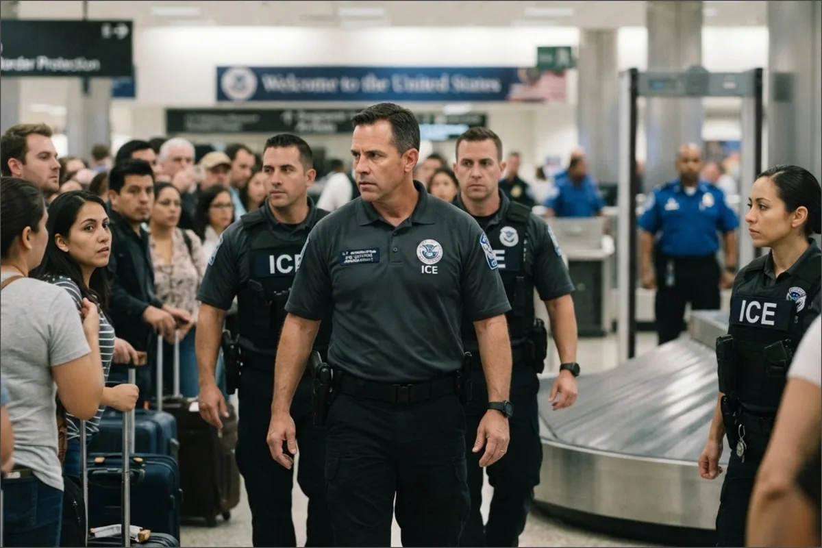 Operativos del ICE en aeropuertos de Los Ángeles: la tendencia que se repite y pone en alerta a los migrantes