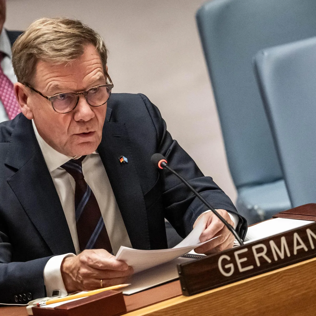Vereinte Nationen - Wadephul wirft Moskau gefährliche Eskalation in Europa vor - Selenskyj bezeichnet Putin als "Patient Null"