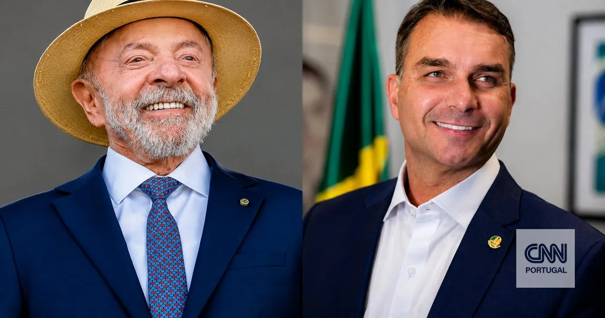 Eleições no Brasil. Lula da Silva e Flávio Bolsonaro em empate técnico para eventual segunda volta