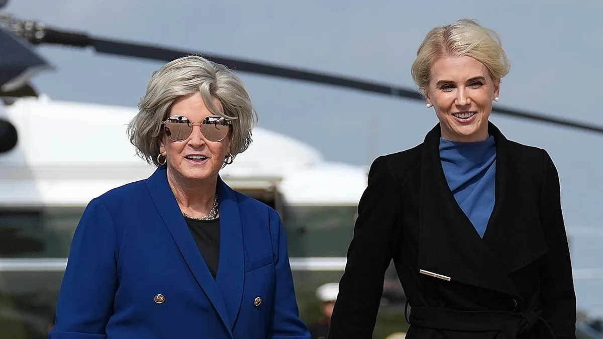 Trump's Ice Maiden Cracks a Smile at Rival's Demise