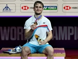 « Quelque chose de grand » : à 21 ans, le Normand Alex Lanier savoure son titre de champion du monde de badminton