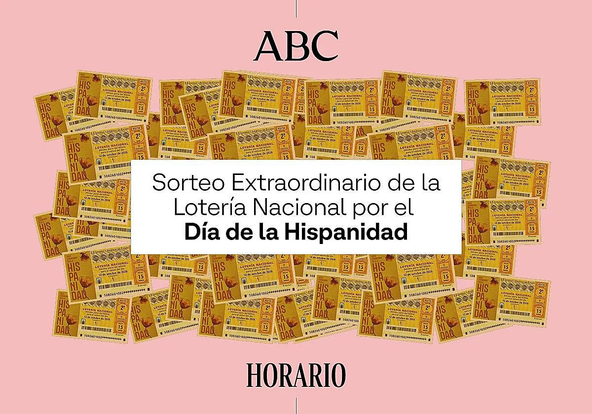 A qué hora es el Sorteo Extraordinario de la Lotería Nacional por el Día de la Hispanidad y dónde ver gratis online hoy, lunes 12 de octubre