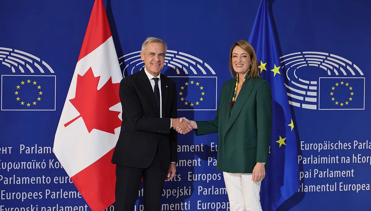 O que é um membro associado e no que consiste a parceria UE-Canadá?