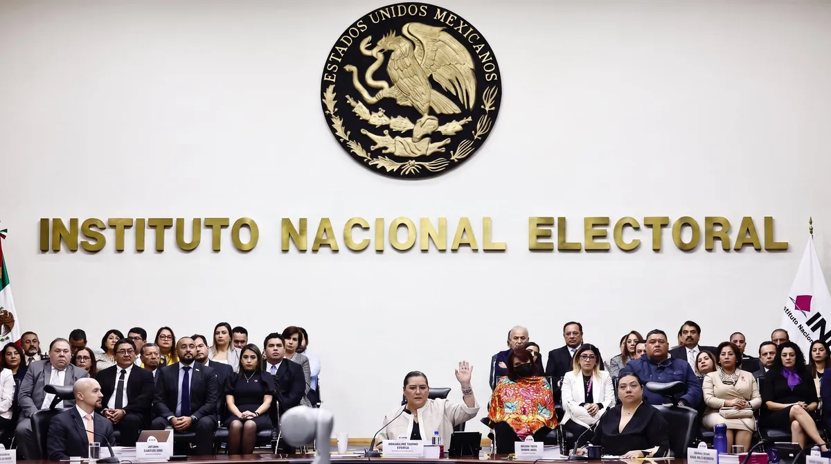 INE aprueba más 10 mil 842 millones de pesos para partidos políticos en las elecciones del 2027