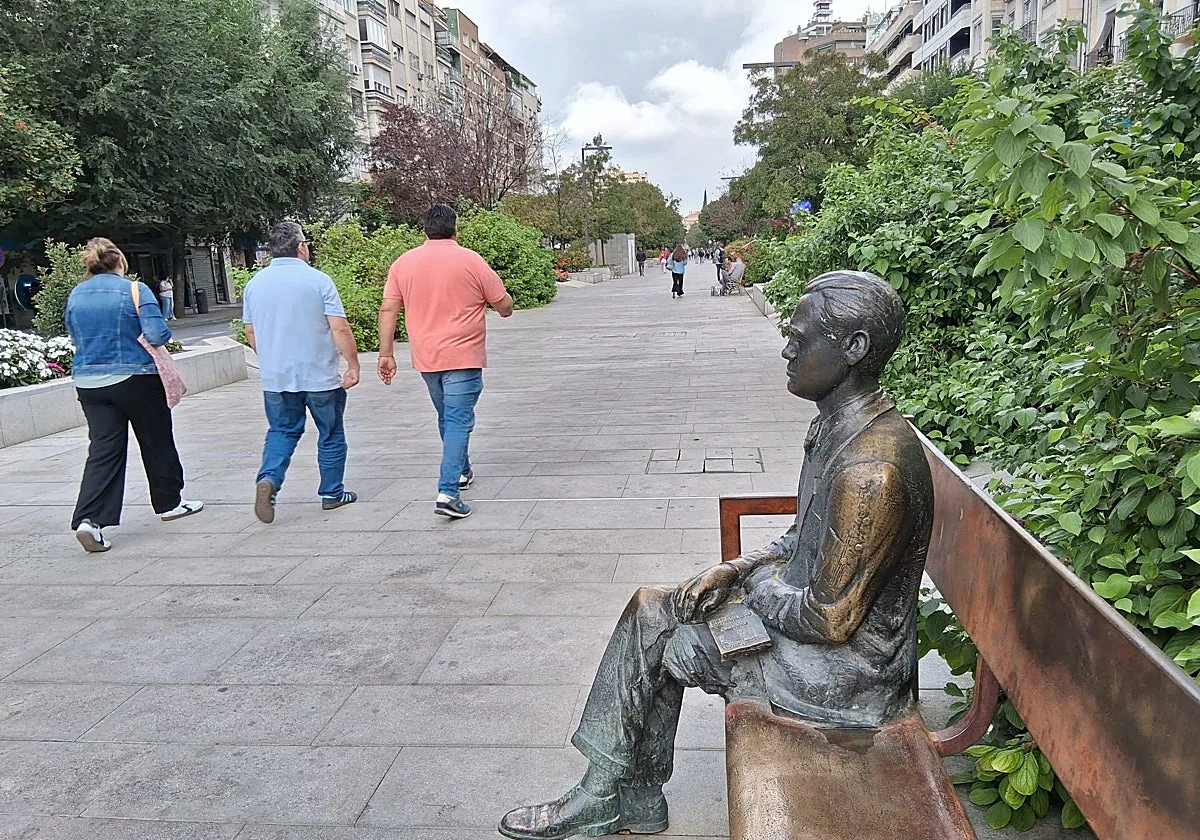 Federico García Lorca, el icono omnipresente en Granada