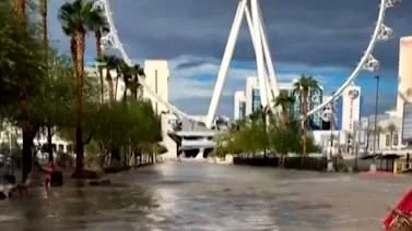 Wüstenstadt unter Wasser - Las Vegas versinkt in den Fluten