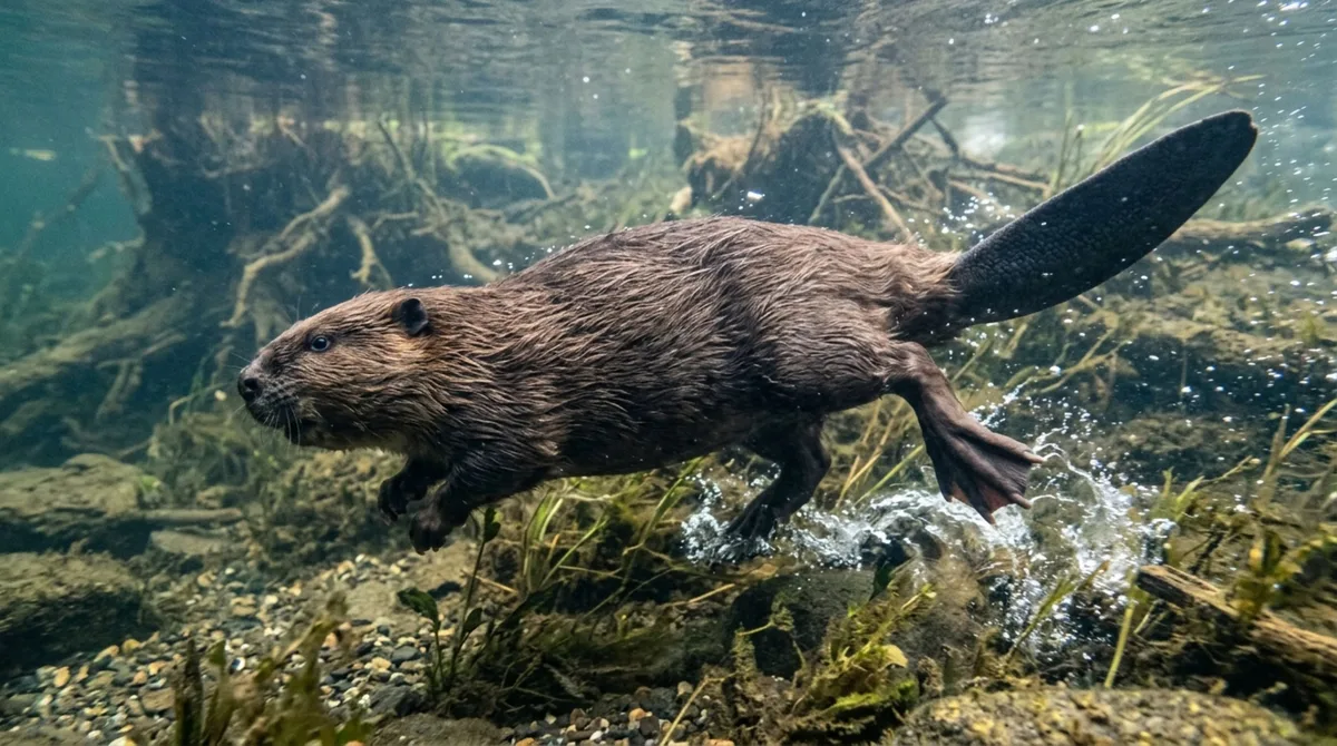 O animal que consegue ficar vários minutos submerso e possui adaptações para economizar oxigênio durante o mergulho