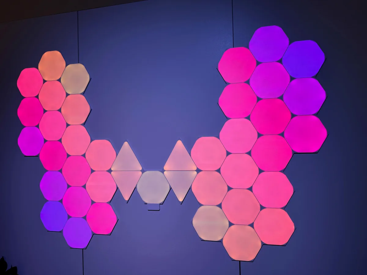 Philips Hue adds Nanoleaf’s light panels to its ecosystem with a $40 module