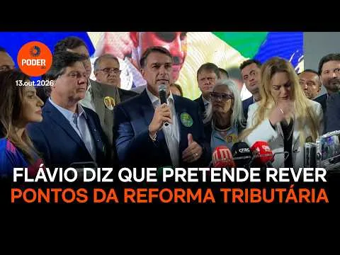 Flávio diz que pretende rever pontos da reforma tributária