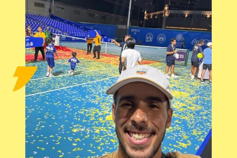 Mohamed, globe-trotter du tennis : « Dormir dehors pour un tournoi, ça m'est arrivé plusieurs fois »