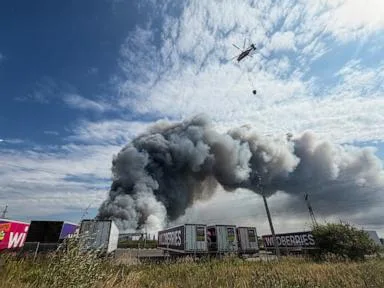 Major Ukrainian strike on Moscow sets Wildberries hub ablaze, grounds flights