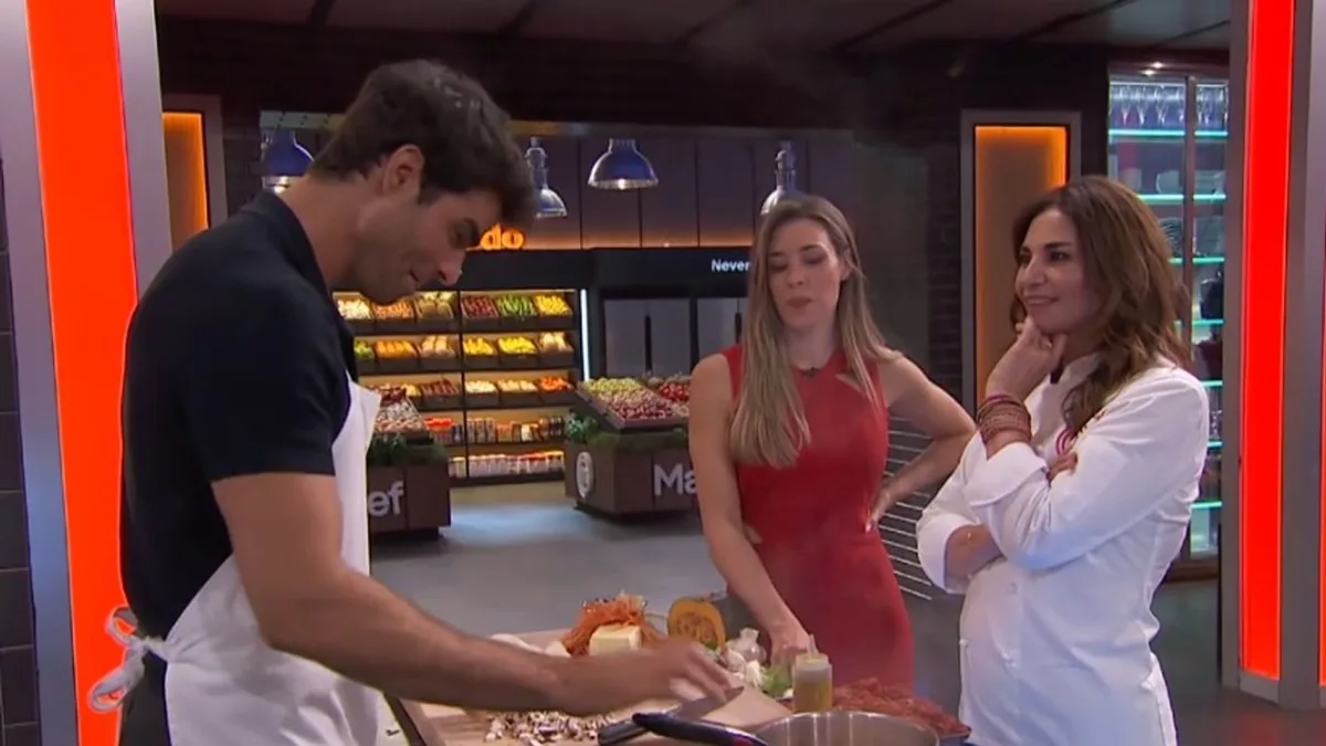 El momentazo de Mariló Montero con Juan Betancourt, exnovio de su hija Rocío Crusset en 'MasterChef': "Tú no le pediste matrimonio, ¿no?"