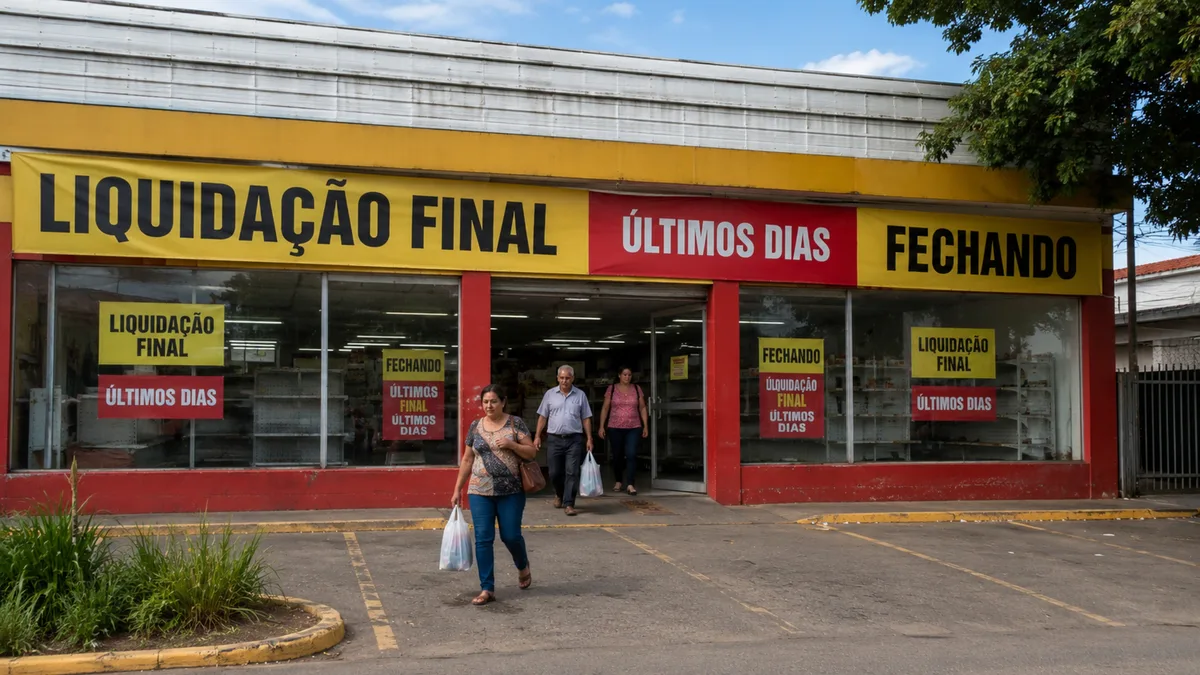 Rede chegou a 568 lojas e empregava mais de 7 mil pessoas, centenas de endereços desaparecem em ondas até não restar nenhum