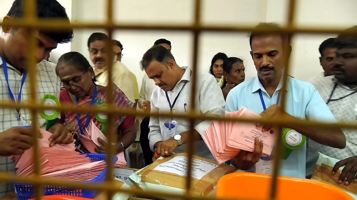 Counting for 5 assembly, 1 Lok Sabha seats today; big tests for Vijay, Suvendu Adhikari