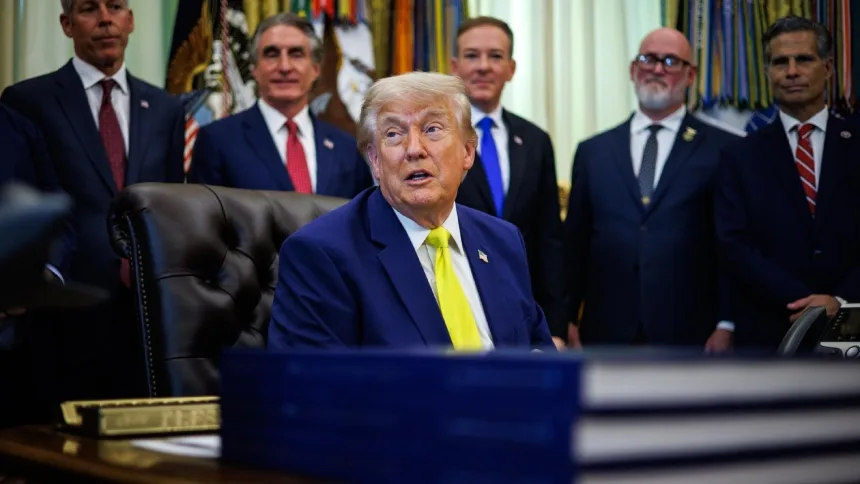 VIDEO: Trump dio nuevos detalles sobre el acuerdo petrolero entre EEUU, Venezuela y las «empresas más poderosas y ricas del mundo»