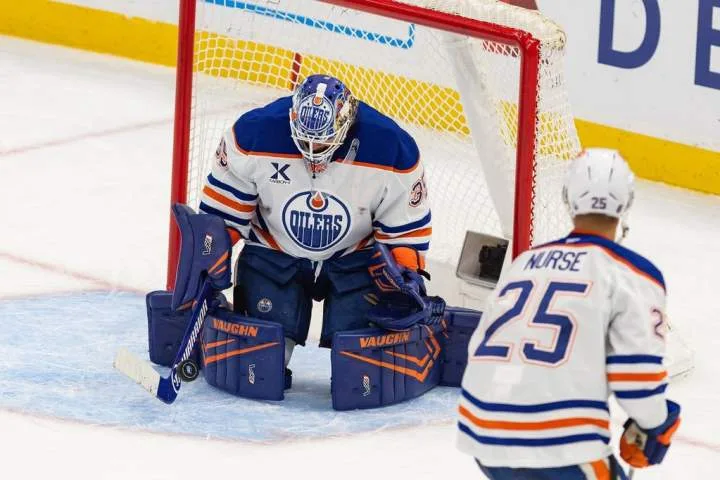 Jarry hopes to stand out in crowded Oilers crease
