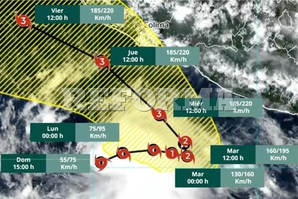 Prevé SMN que depresión del Pacífico sea huracán