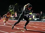 The science behind the catsuit: Experts reveal how Keely Hodgkinson's all-black speed suit helped propel her to victory