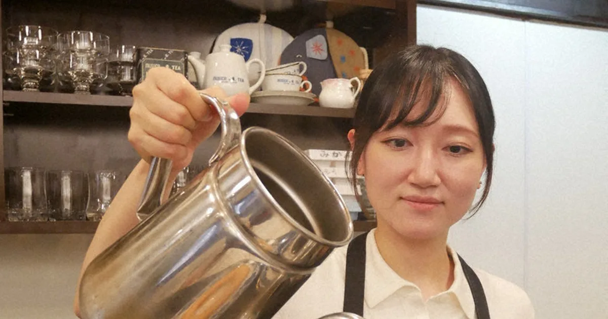 大阪で100年超の喫茶店 アルバイト→4代目店主になった女性