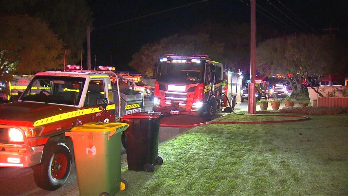 Residents told to ‘stay inside’ as potentially dangerous smoke from house fire pollutes suburbs