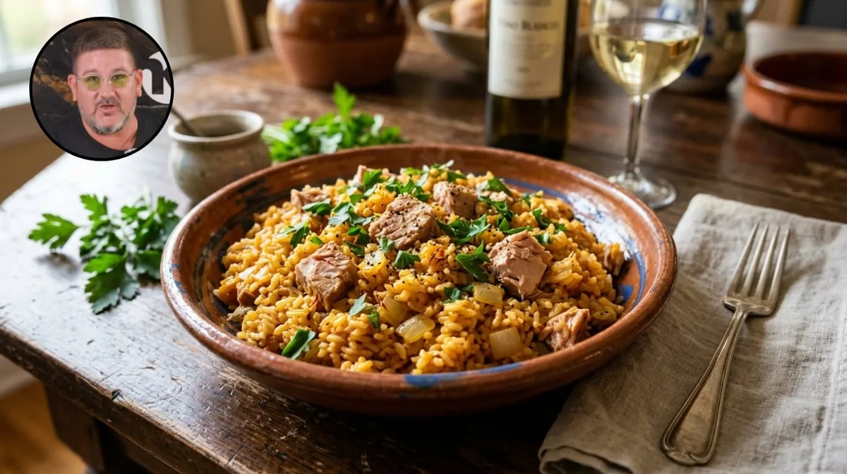 Dani García, chef: “Para un arroz fácil y sabroso, usa 700 g de atún, 100 g de tomate y dos litros de caldo de pescado”