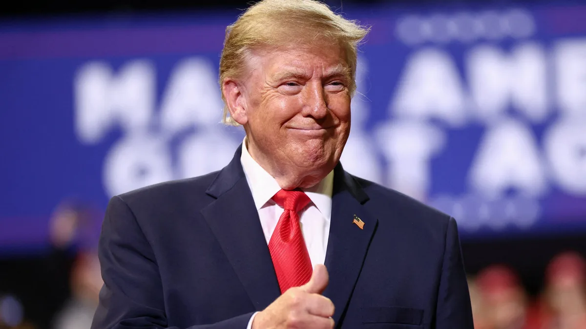 Trump, 80, Creeps on Male MAGA Senator, 59, in Wild Outburst