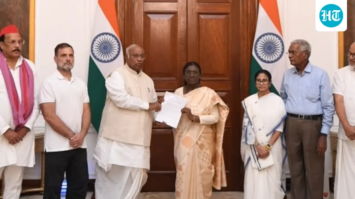 Inside Opposition’s 4-point memorandum to President Murmu: What Rahul Gandhi, Kharge demanded