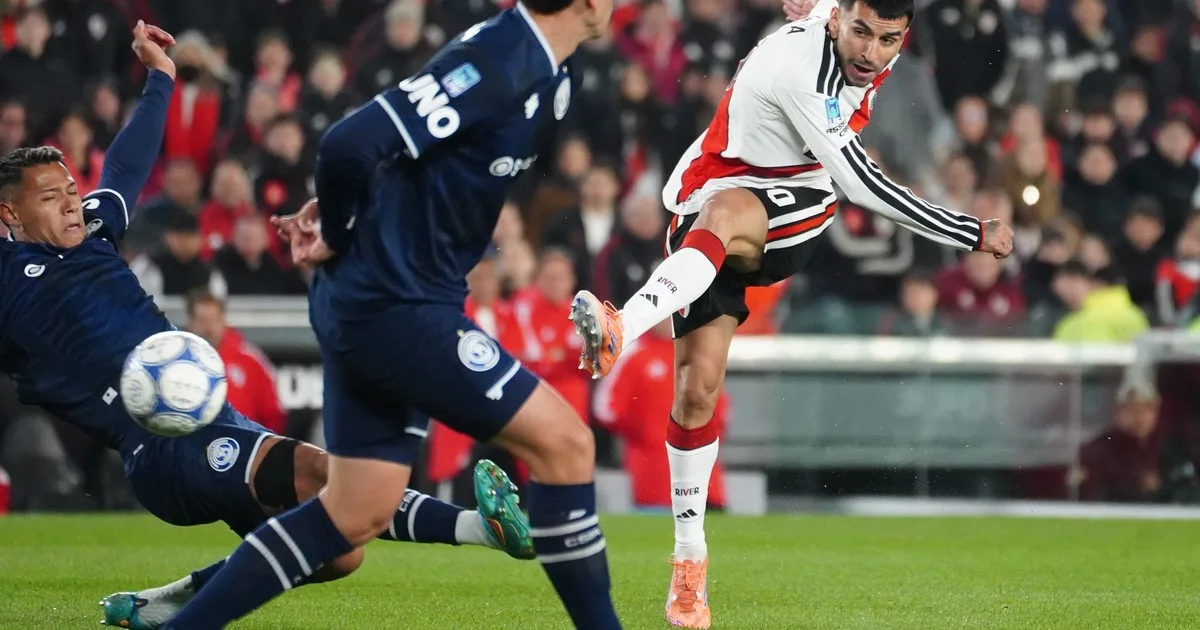 Está Angelado: Correa, de generar el penal del 1-0 a ser cada vez más clave en River