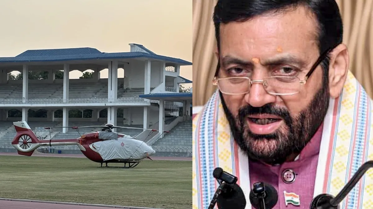 Gurugram stadium turns parking lot for Haryana CM's chopper, athletes lose access