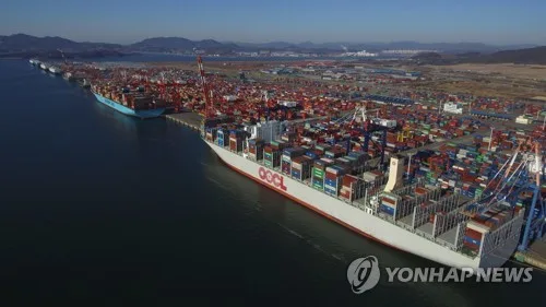 전남광주 8월 무역수지 3억6천만달러 흑자