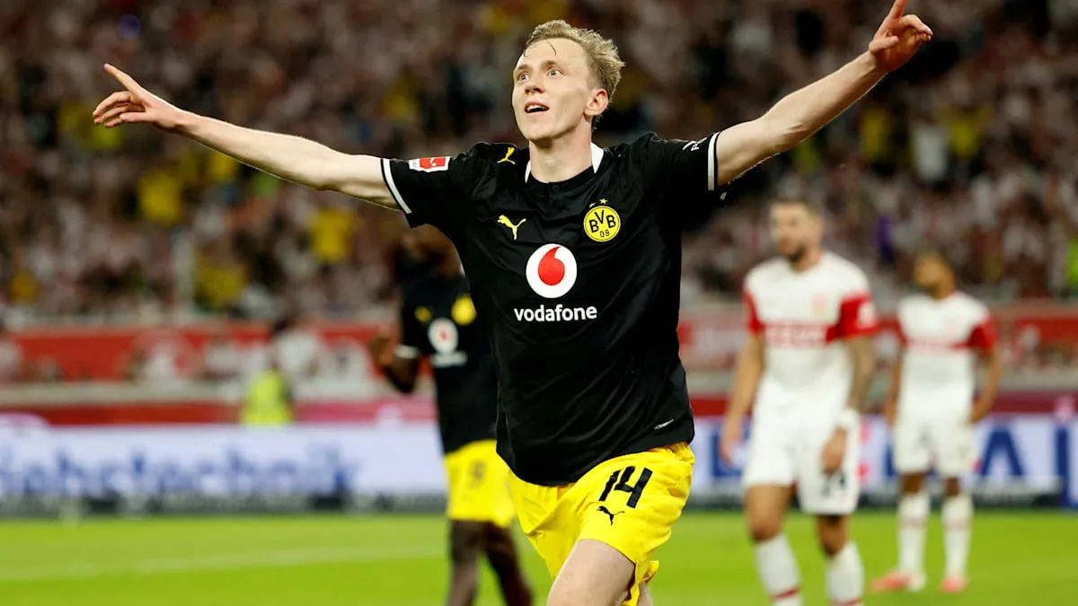 Borussia Dortmund übernimmt nach Sieg in Stuttgart die Tabellenführung