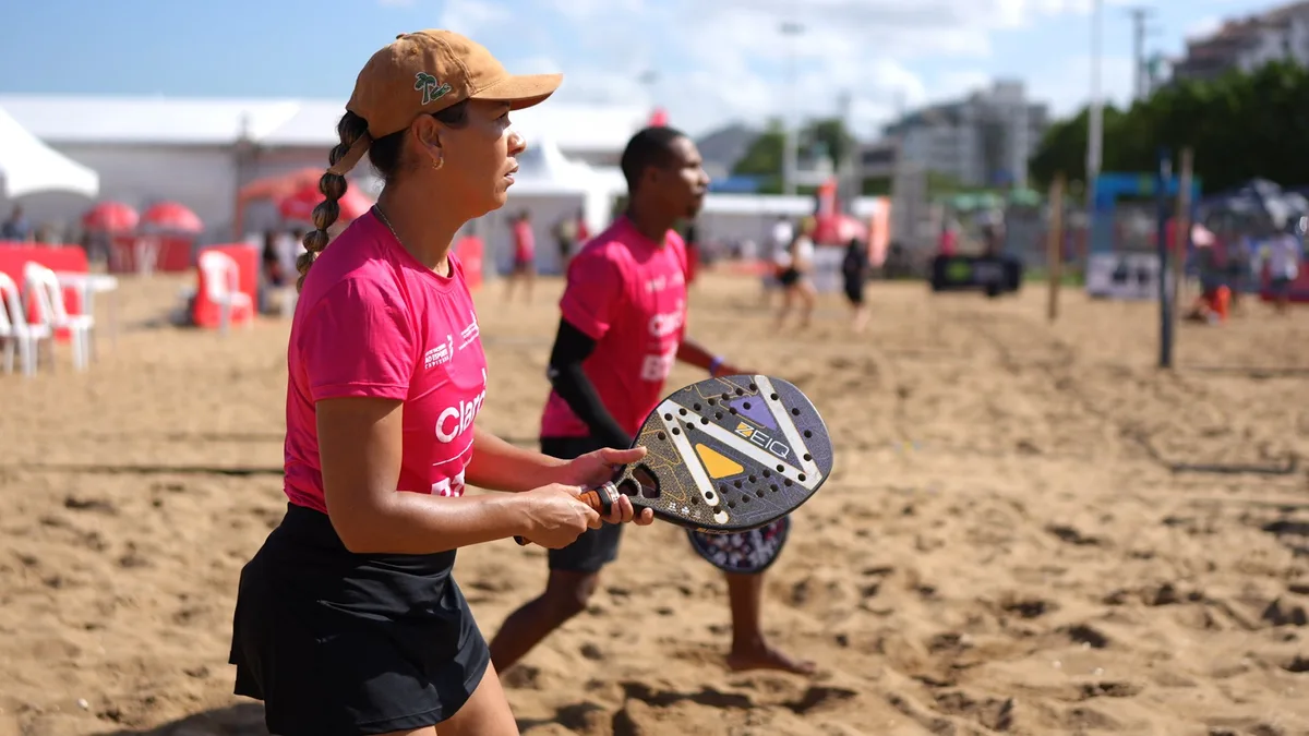 Torneio Mundial de Beach Tennis é marcado por inclusão em Vitória