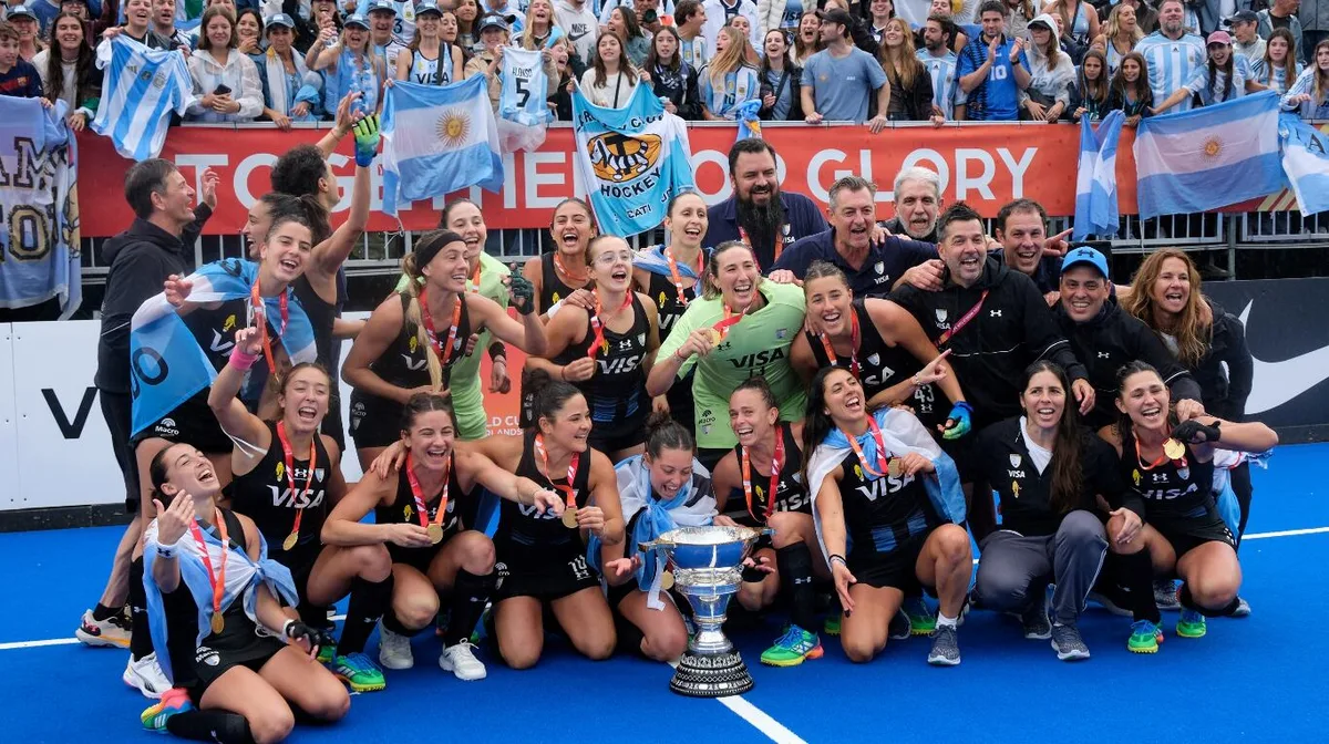 El mensaje de la Selección argentina para Las Leonas luego de su consagración en el Mundial de Hockey