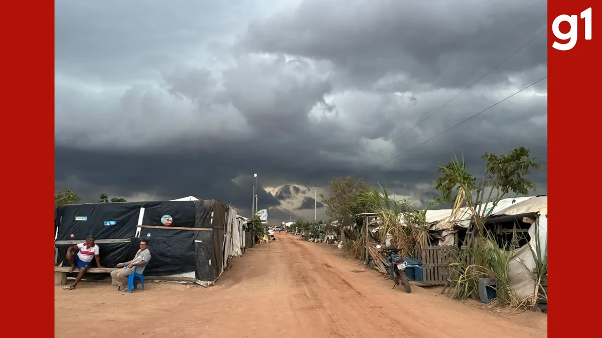 Famílias vivem em acampamento improvisado há 20 anos à espera de assentamento em área de fazenda em MT