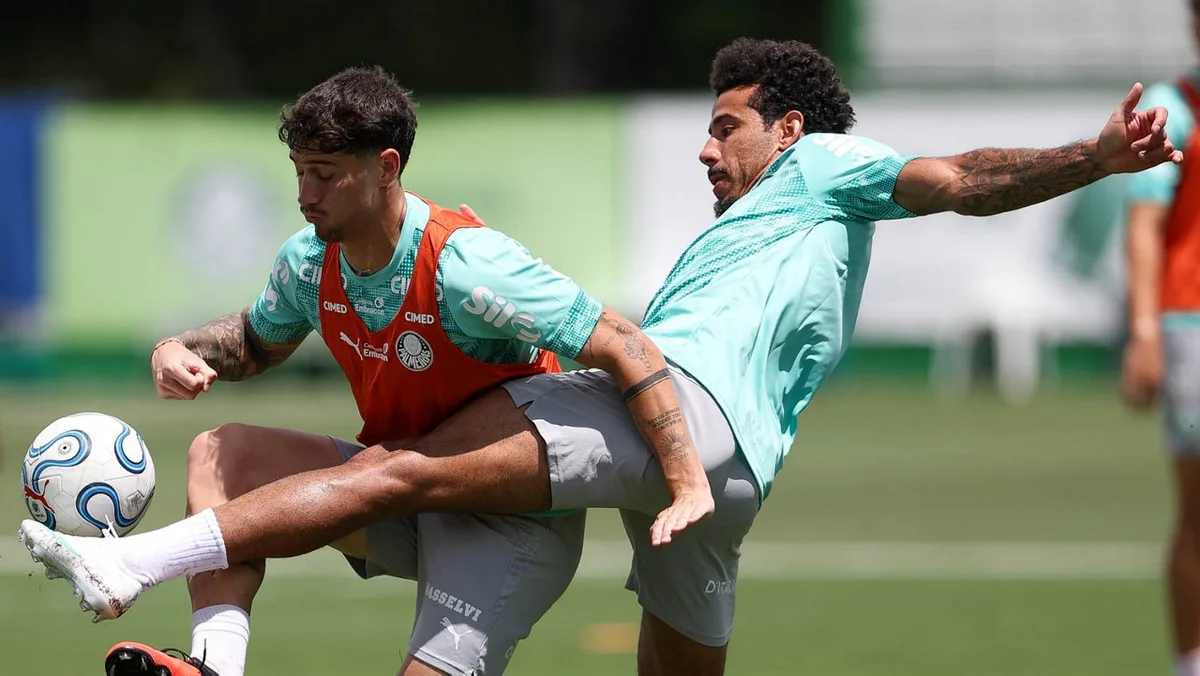 Escalação: Palmeiras treina com Sosa antes de viagem para o Rio de Janeiro