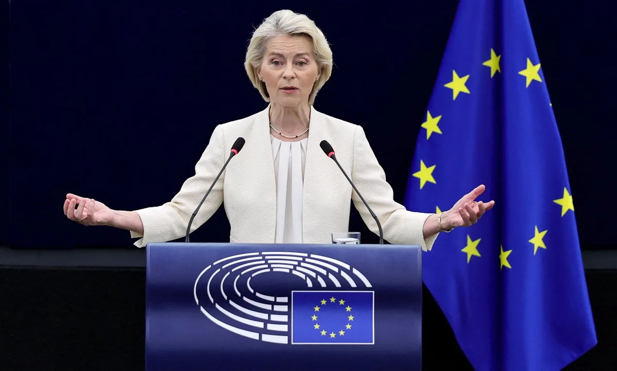 Le discours inquiet d’Ursula von der Leyen face aux « grands dangers » qui menacent l’Europe
