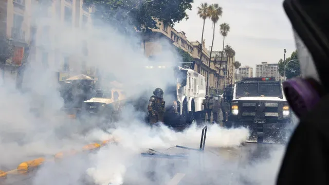 Protestos no Chile marcam sétimo aniversário da revolta de 2019