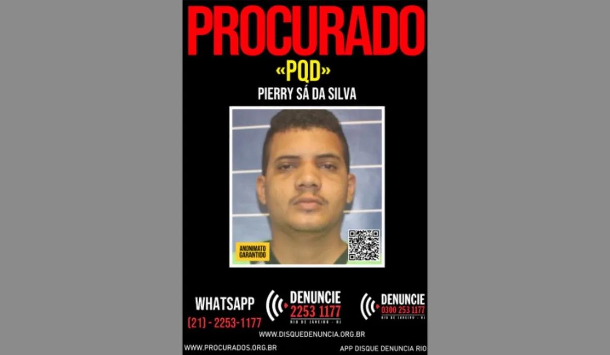 “PQD”: Líder armado do Comando Vermelho morre após atacar policiais