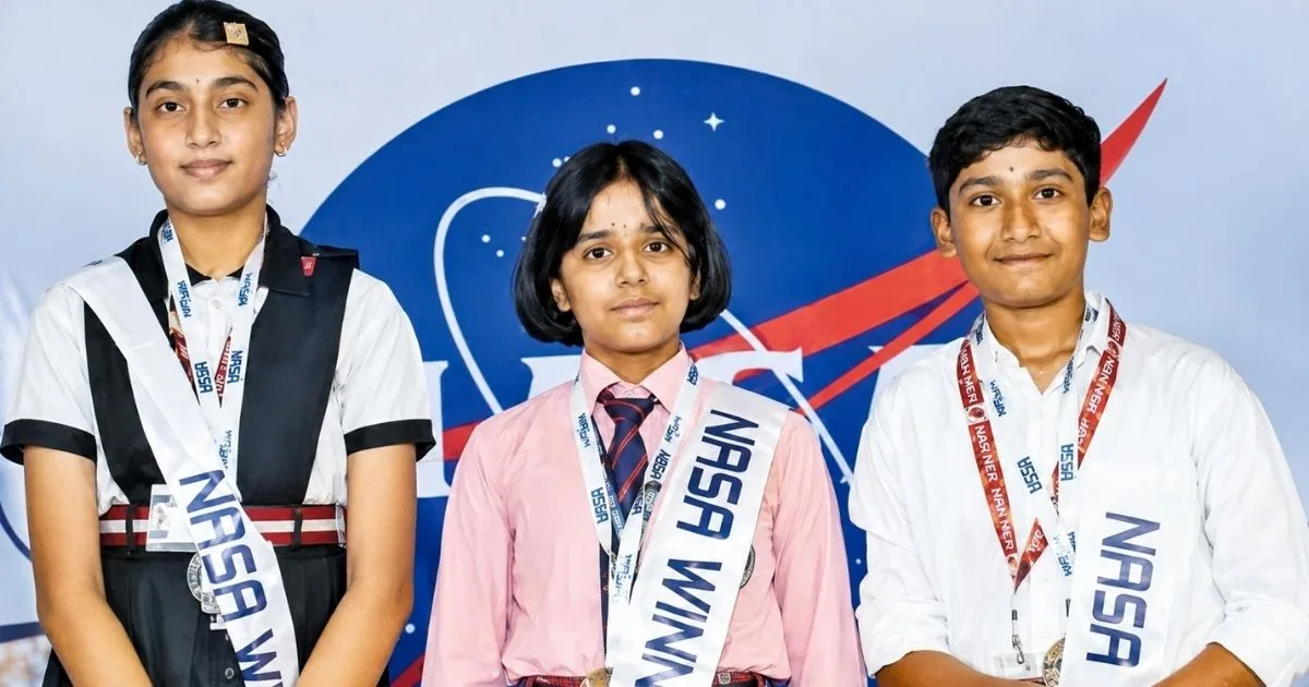 Ela achava que faria apenas uma prova comum de matemática na escola, mas seu desempenho lhe garantiu uma viagem para conhecer a NASA aos 10 anos