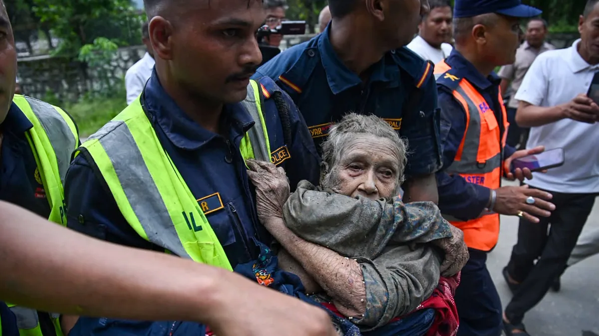 At least 98 killed and hundreds missing after flash floods in Nepal and China