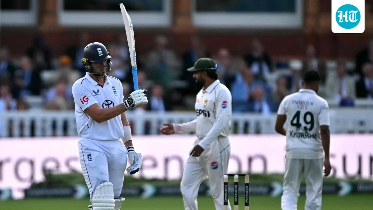 Jamie Smith and Jordan Cox revive England against Pakistan after Mohammad Abbas strikes on day one at Lord's